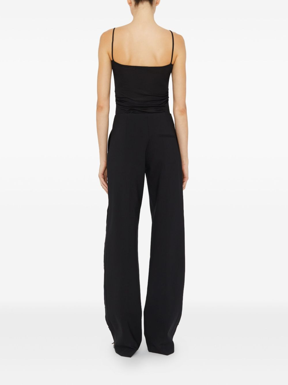 tailored cut-out trousers - 4