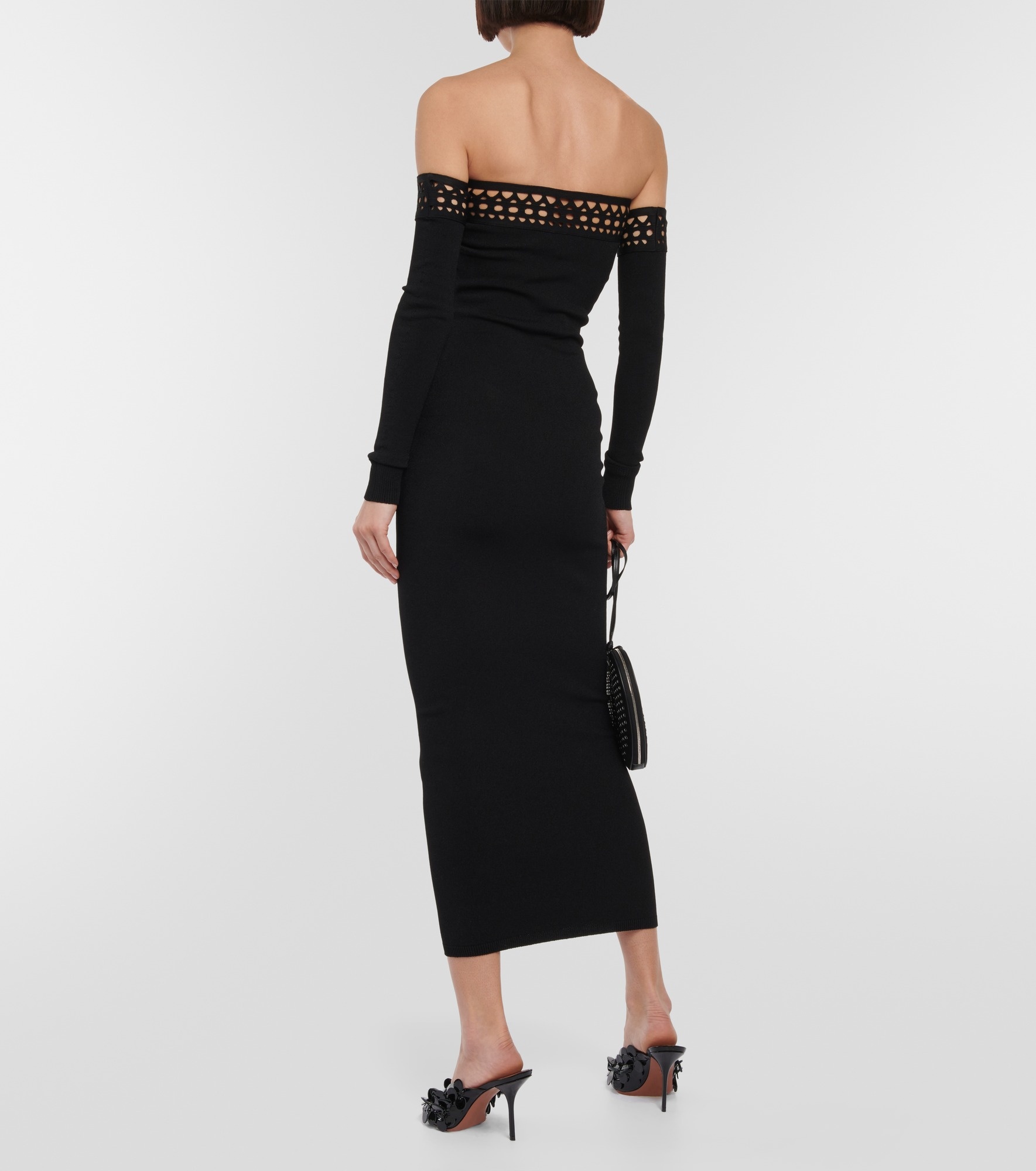 Vienne off-shoulder maxi dress - 3