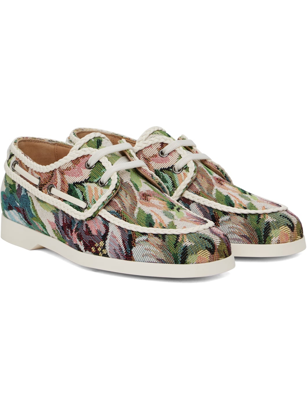 Multicolor New Leisure Boat Shoes - 4
