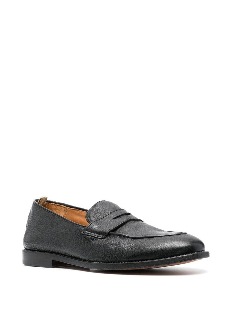 OFFICINE CREATIVE Opera leather Penny loafers outlook