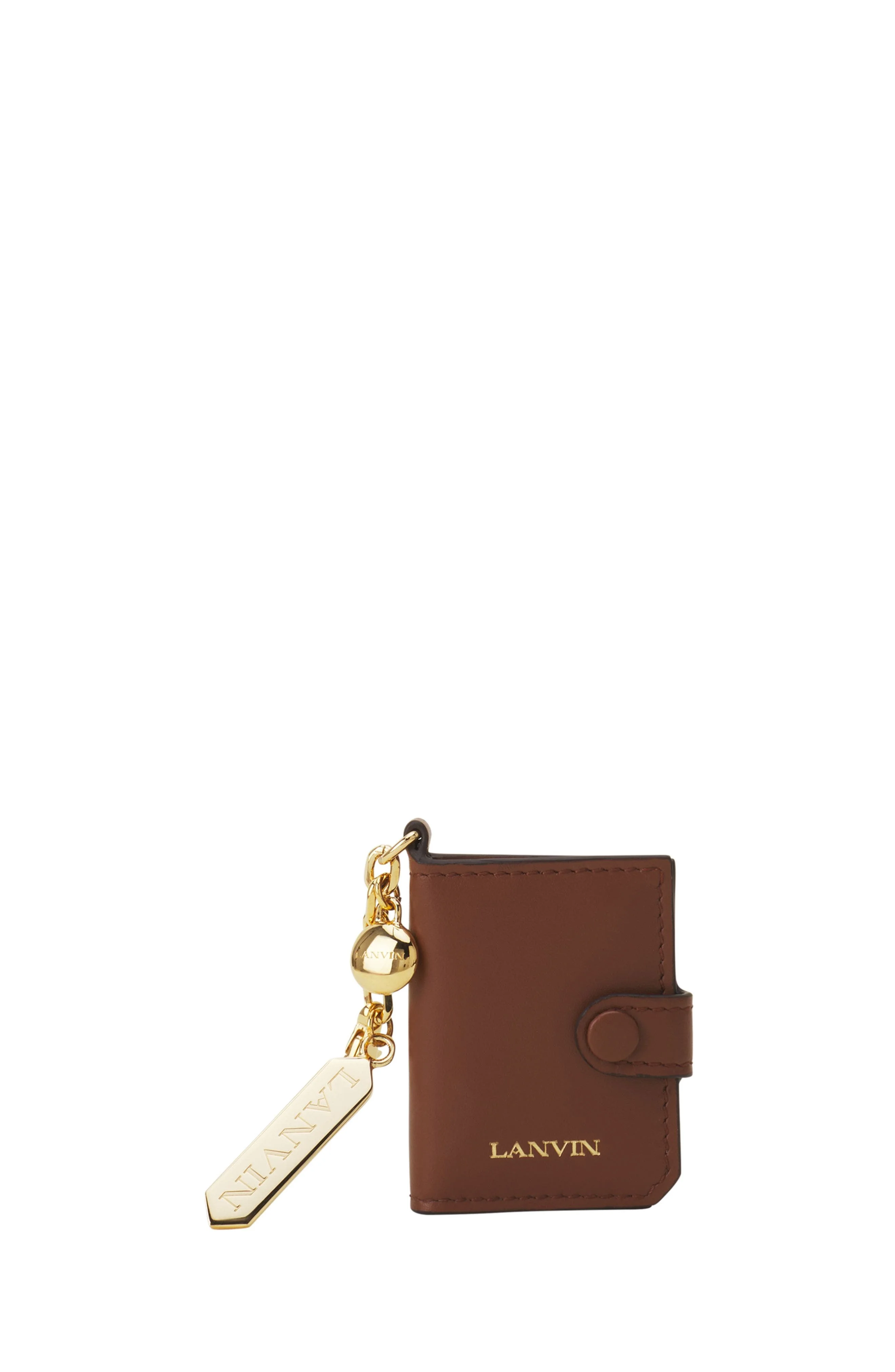 Lanvin Leather Photo Holder in Chestnuts at Nordstrom - 1