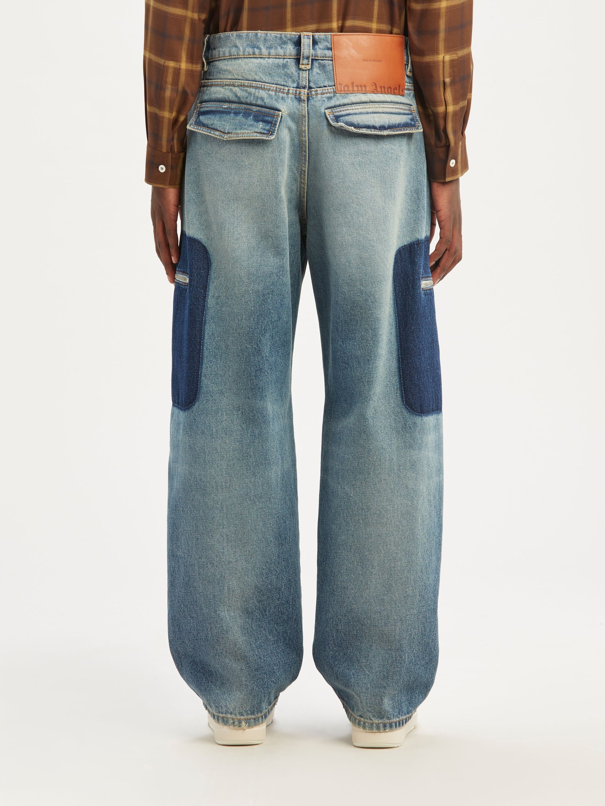 Reserve Dye Carrot Denim Pants - 5