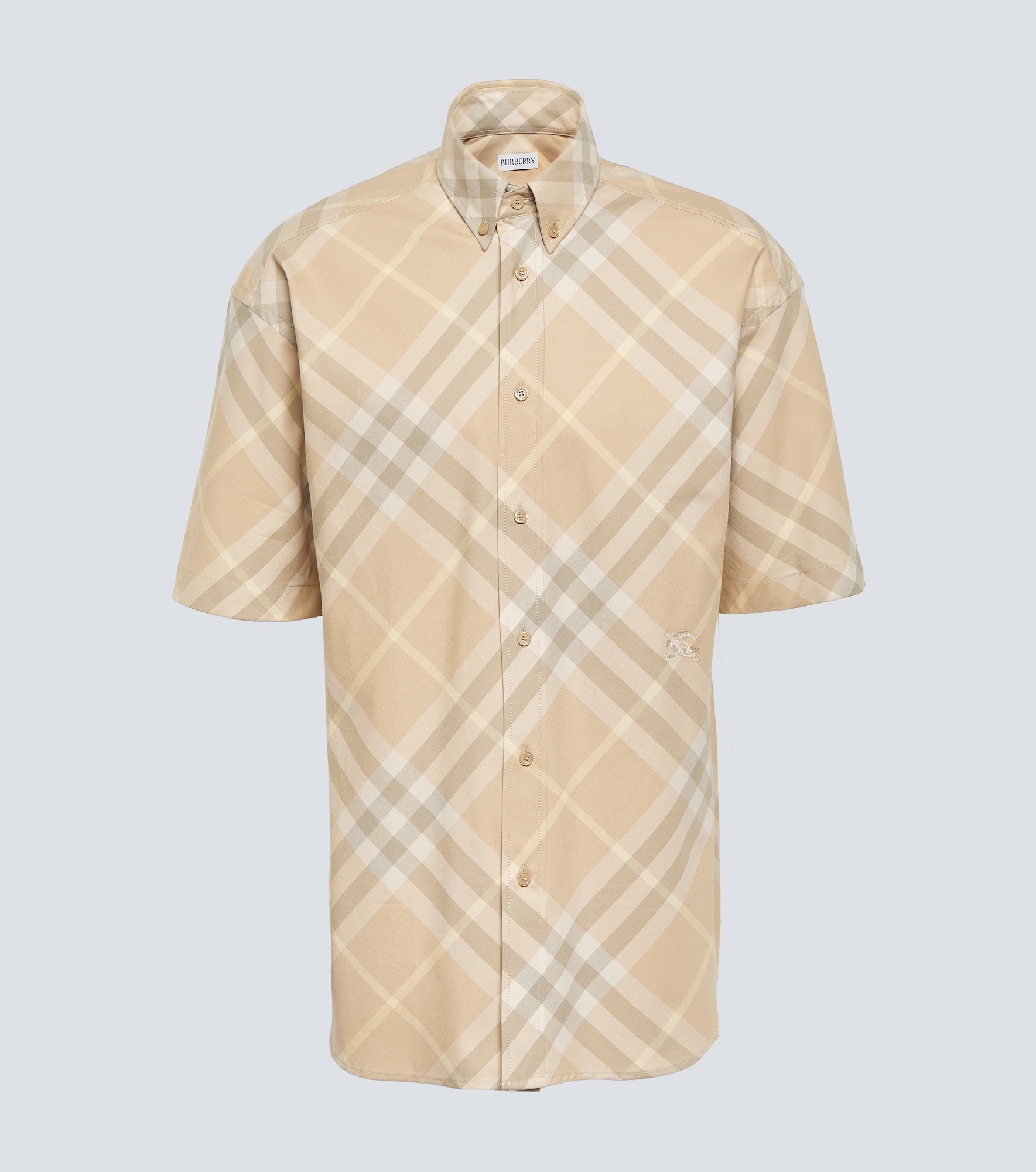Burberry Check cotton shirt - 1