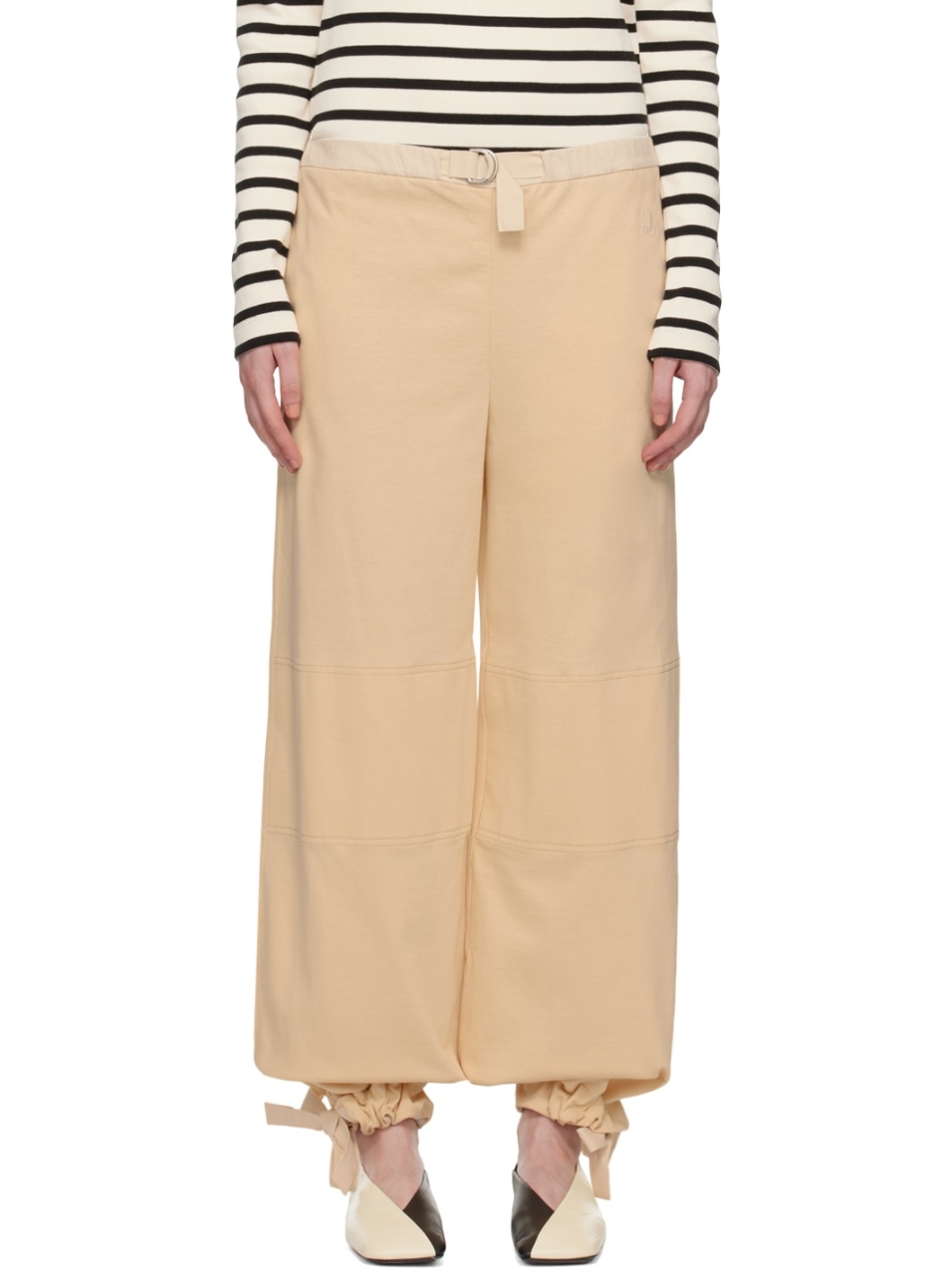 Yellow Belted Trousers - 1