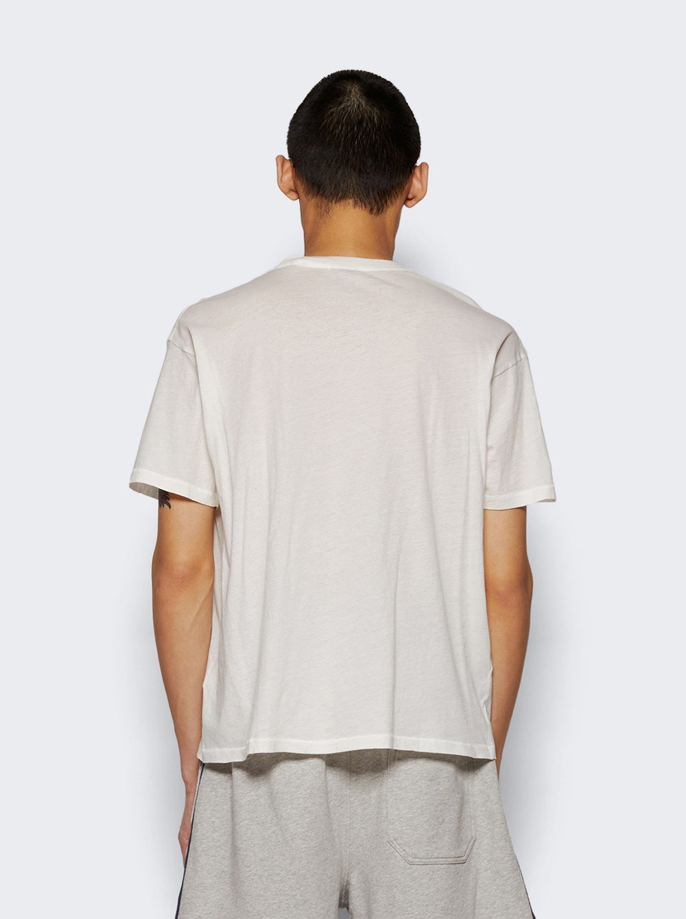 Crest Boxy Tee Cream - 4