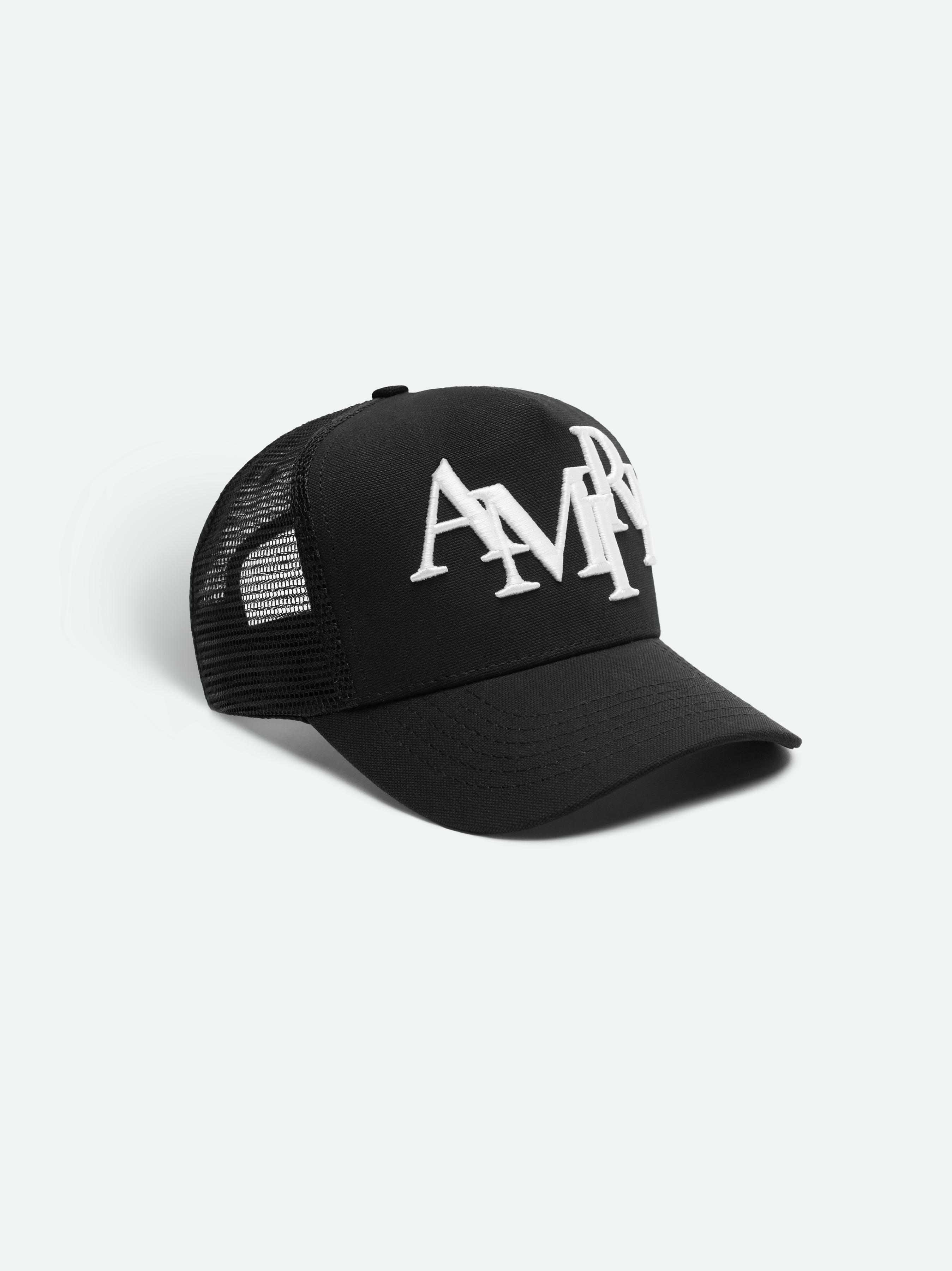 AMIRI STAGGERED LOGO TRUCKER - 2