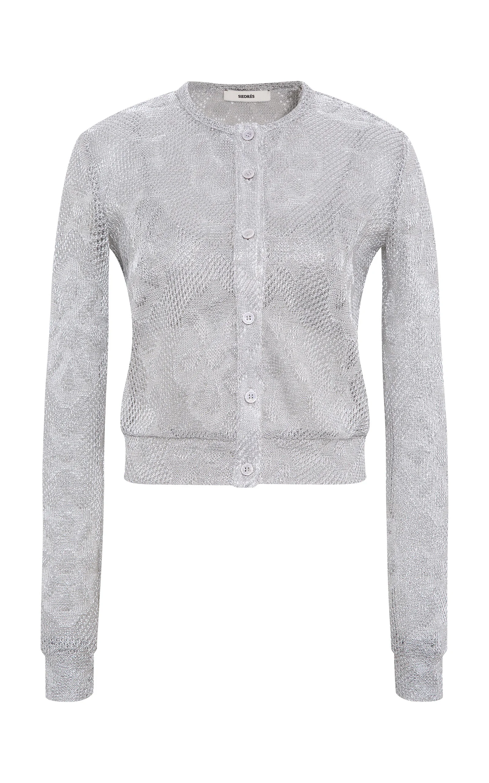 Poli Knit Cardigan silver - 1