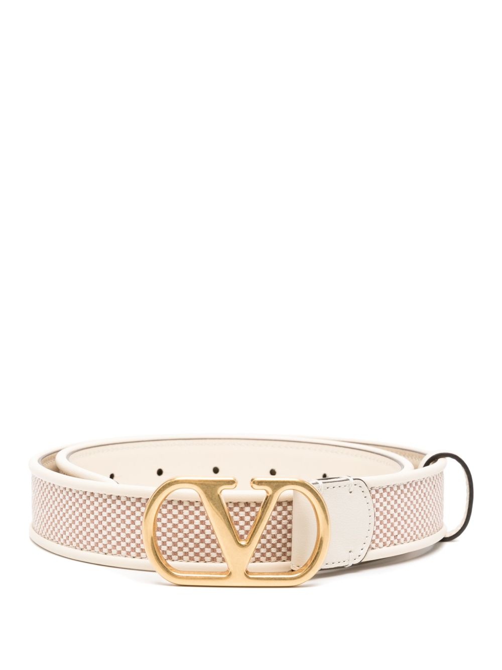 Vlogo leather belt - 1