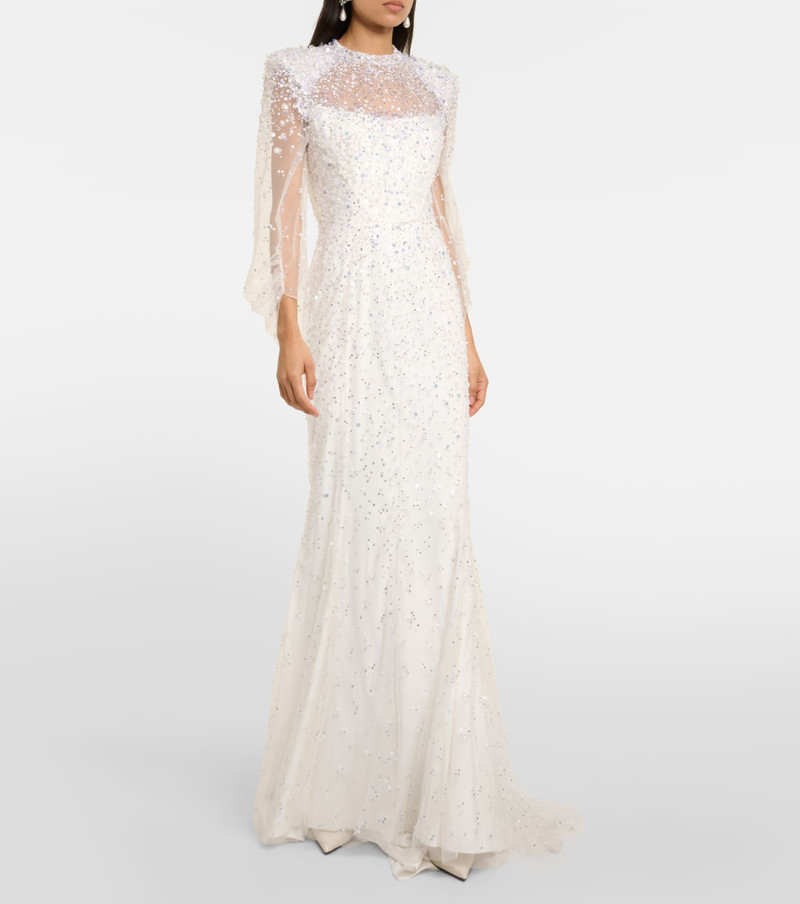 JENNY PACKHAM Bridal Hedda embellished gown outlook