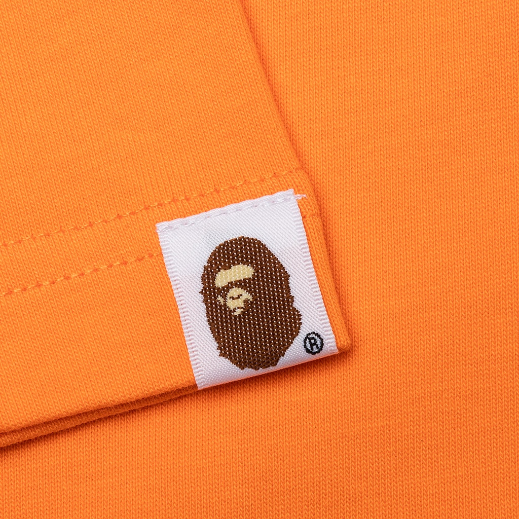 COMIC ART APE HEAD RELAXED FIT TEE - ORANGE - 4