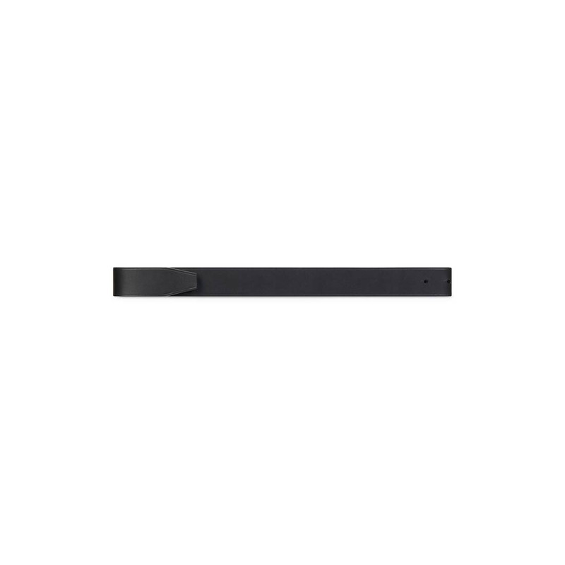 BALENCIAGA Women's Bb Hourglass Medium Belt in Black outlook