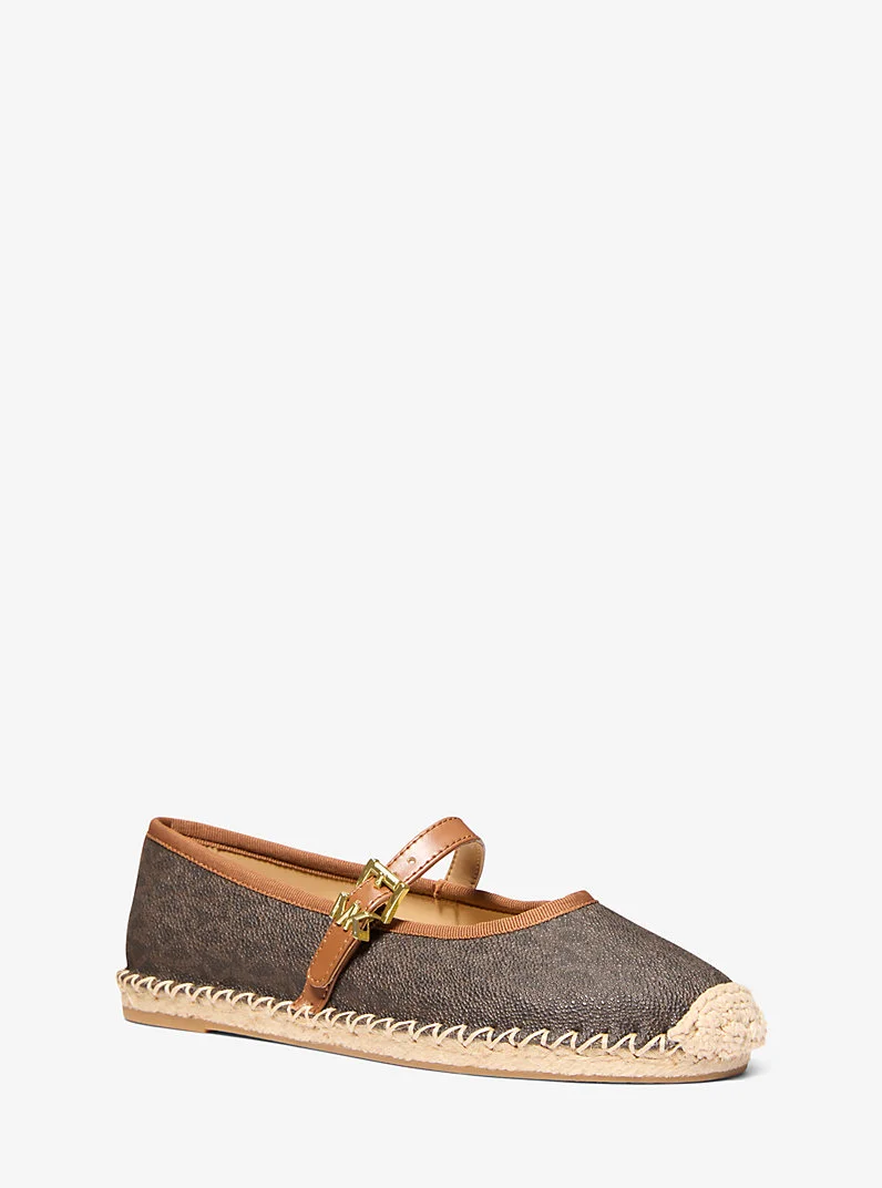 Lynn Signature Logo Ballet Espadrille - 1