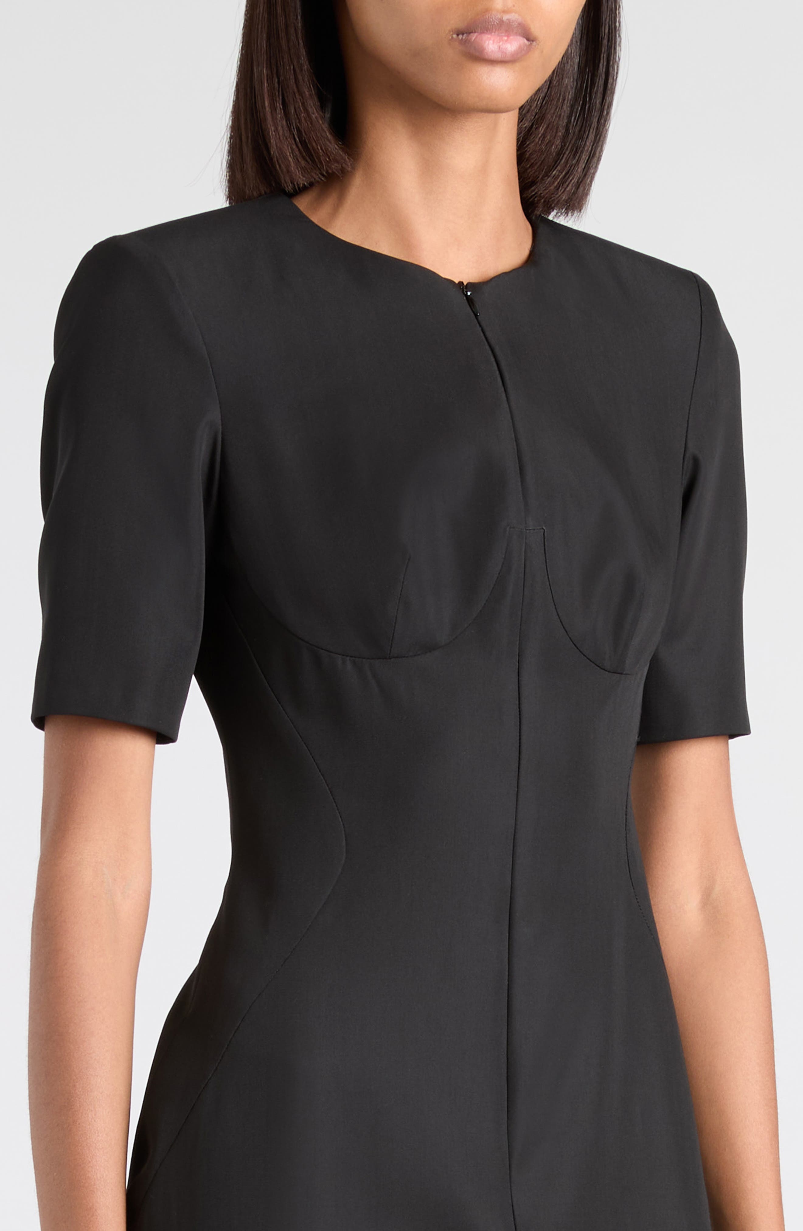 McQueen Sheath Dress in Black at Nordstrom - 4