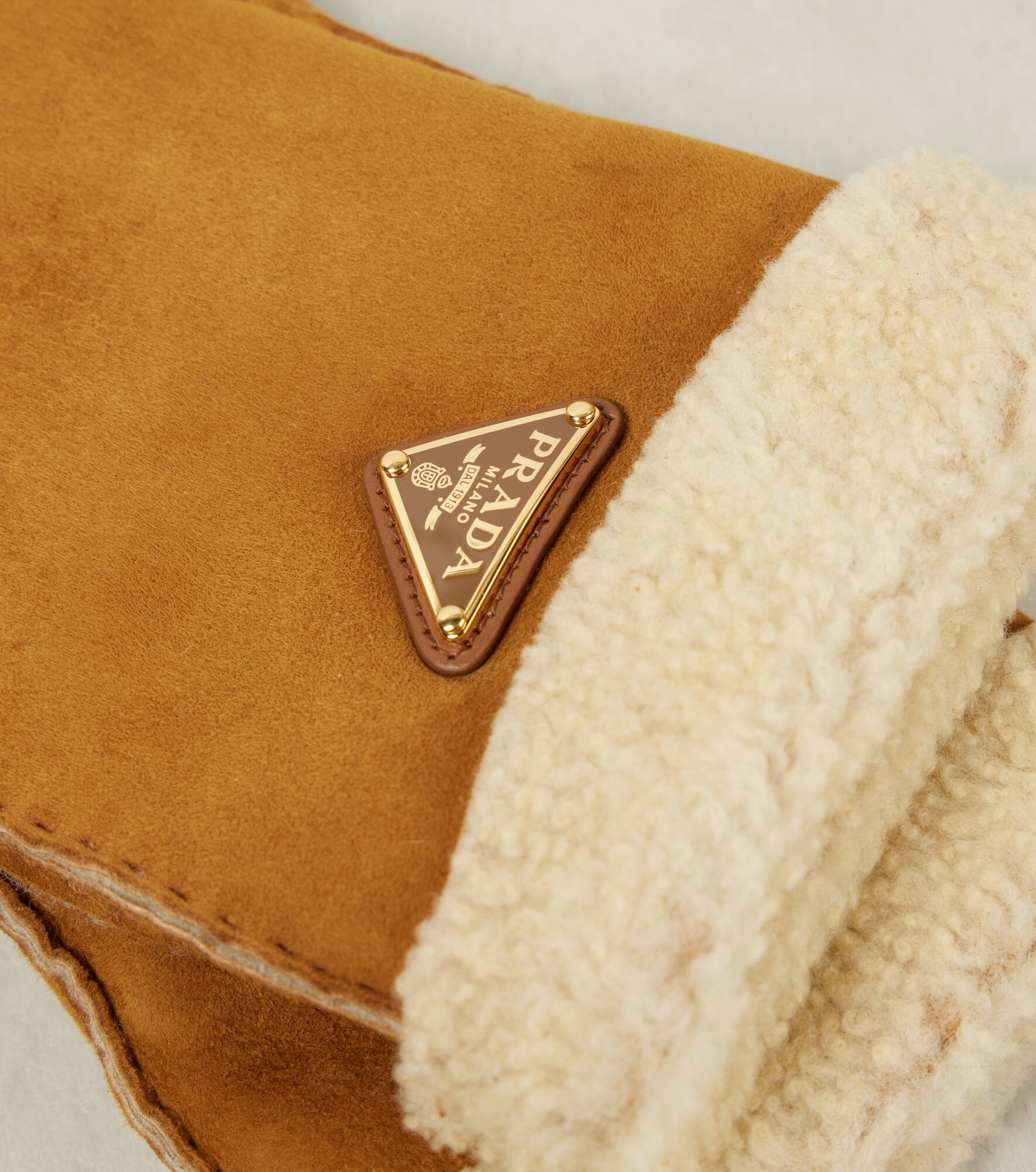 Shearling mittens - 2