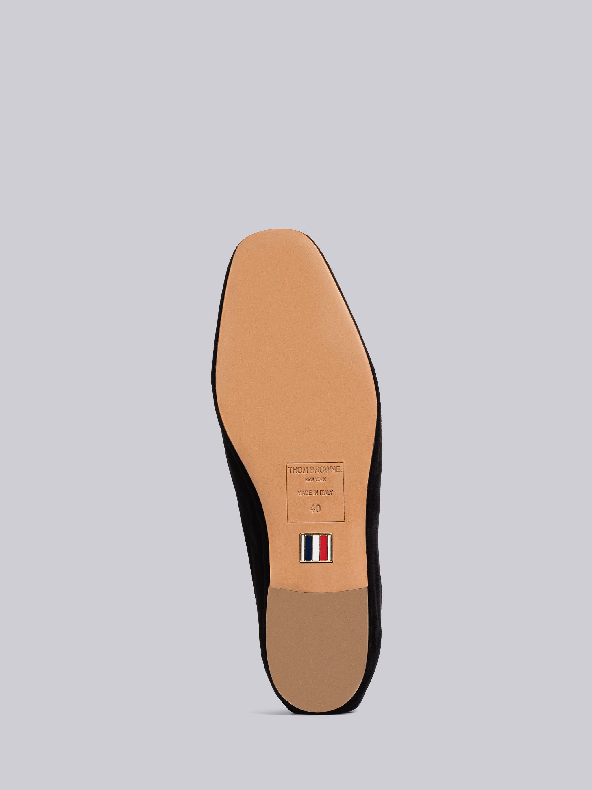 Velvet 3-Bow Loafer - 5