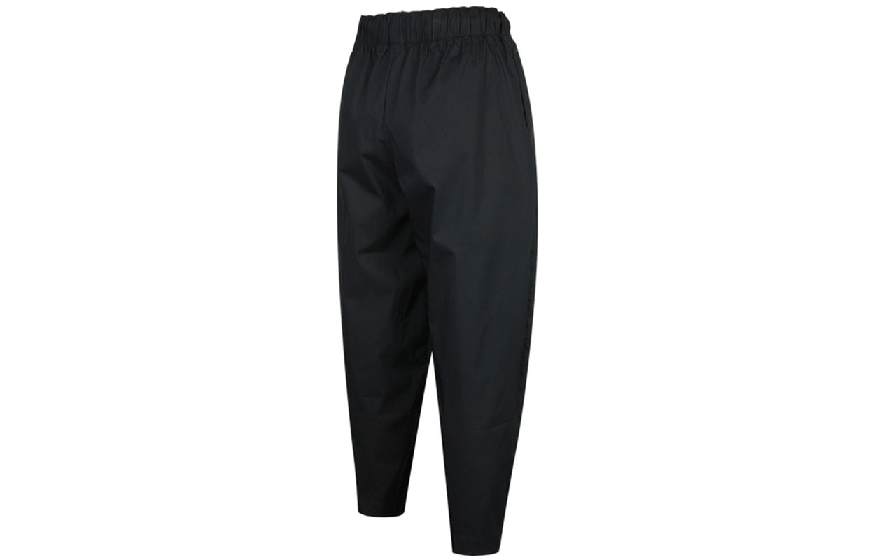 (WMNS) Nike Nsw Essntl Wvn Hr Pnt Crv Casual Sports Woven Breathable Long Pants/Trousers Autumn Blac - 2