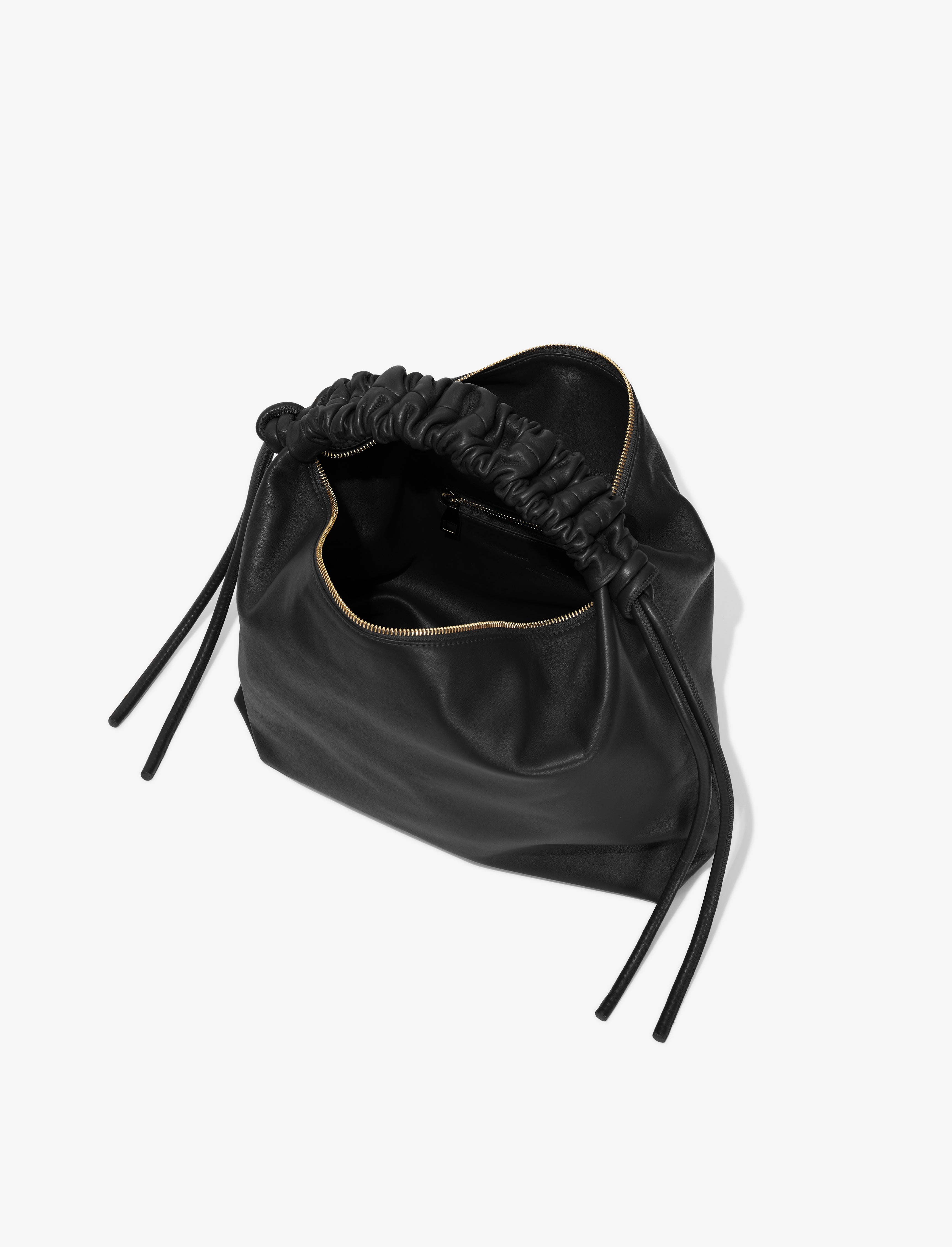 Medium Drawstring Shoulder Bag - 5