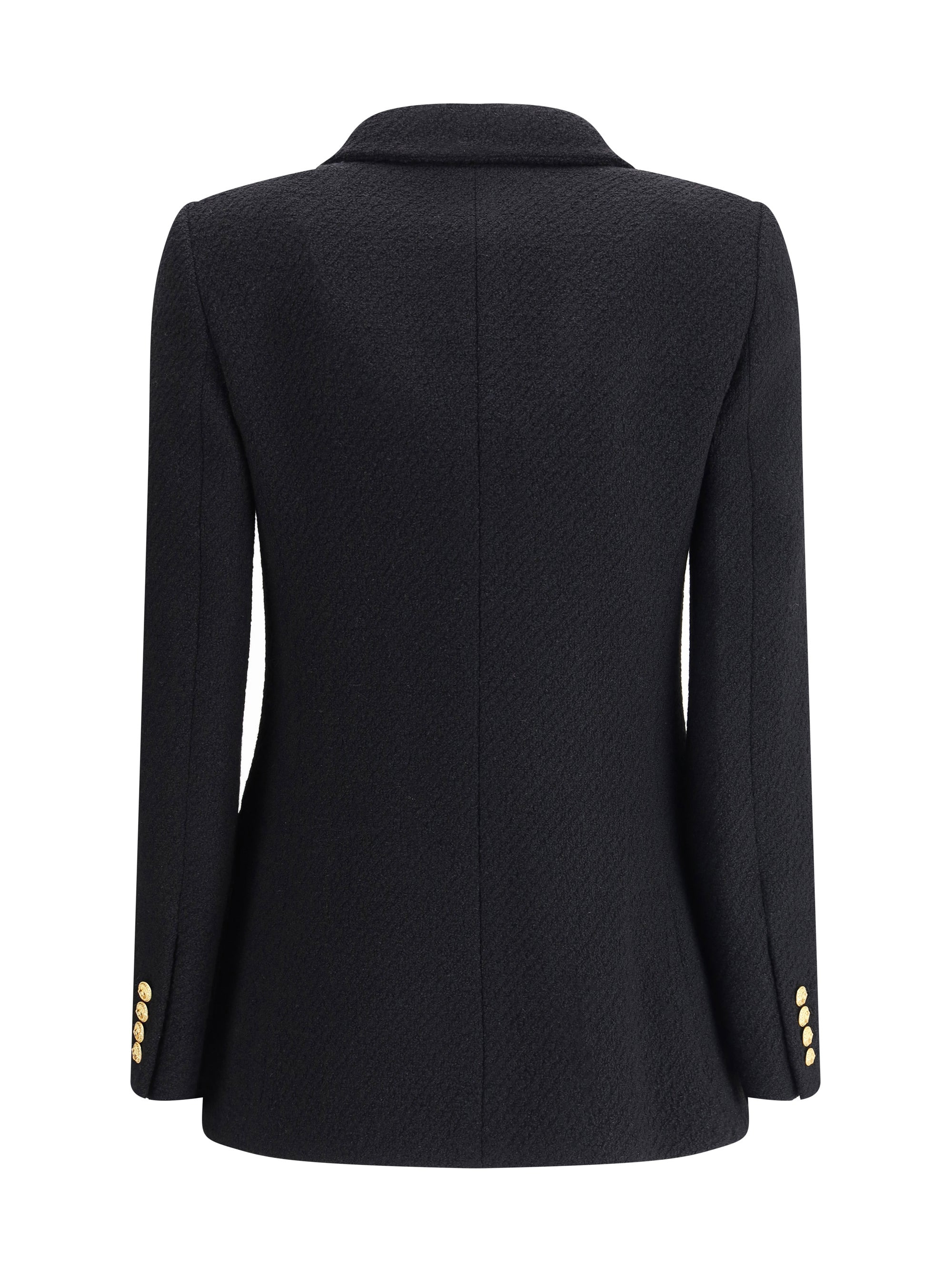 Chloé Women Bouclè Wool Blazer - 2