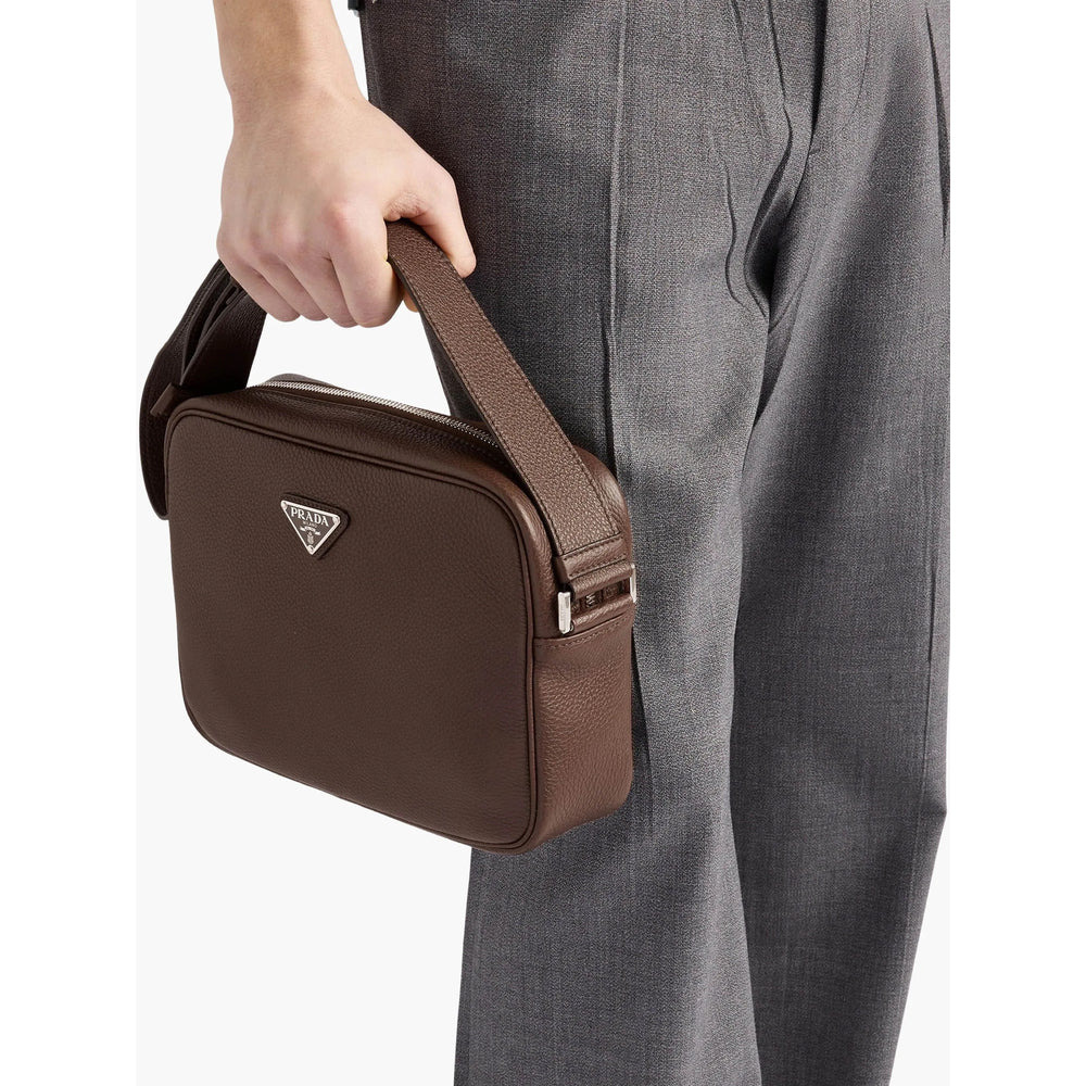 Prada Brown Shoulder Bags Men - 3
