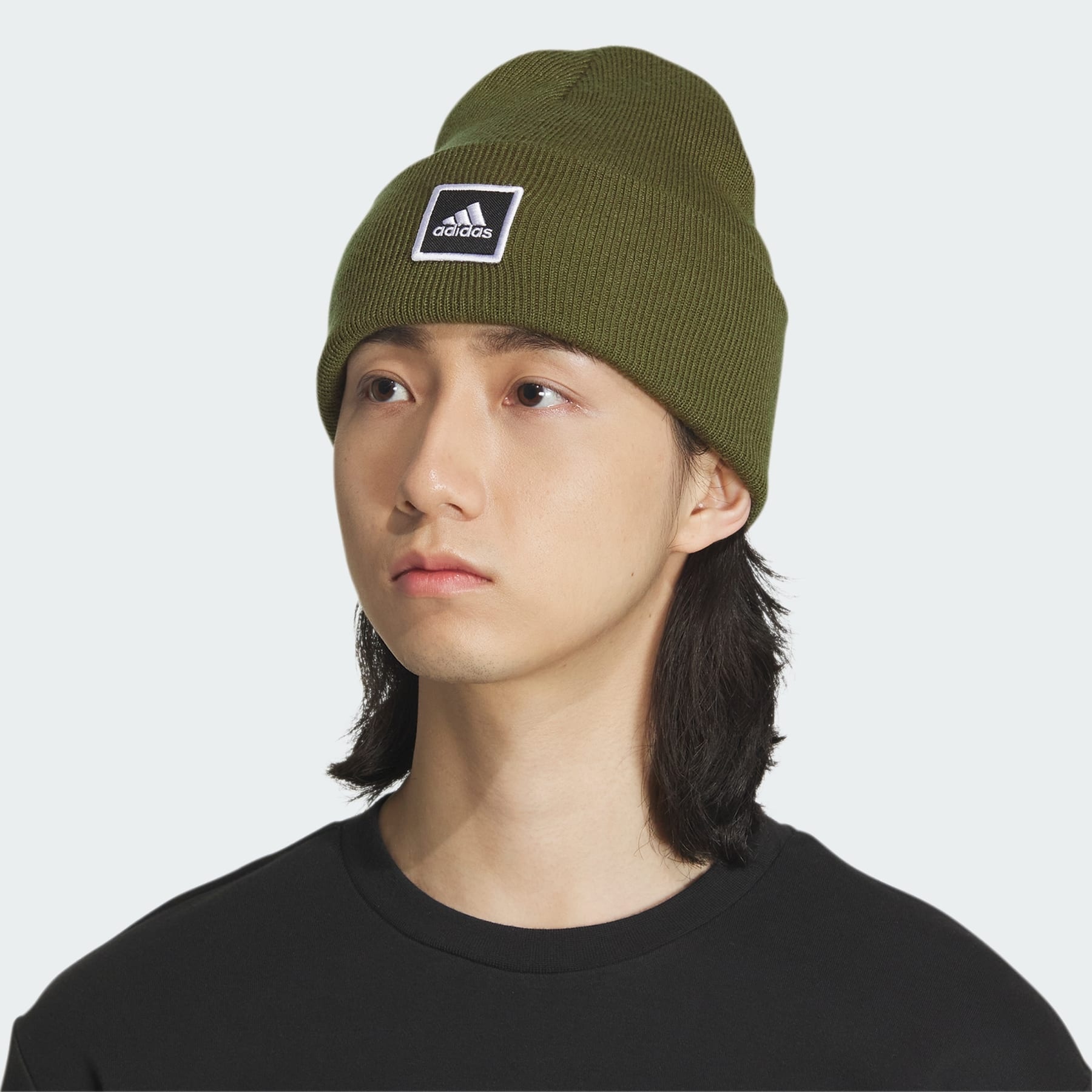 Wide-Cuff Fold Beanie - 4