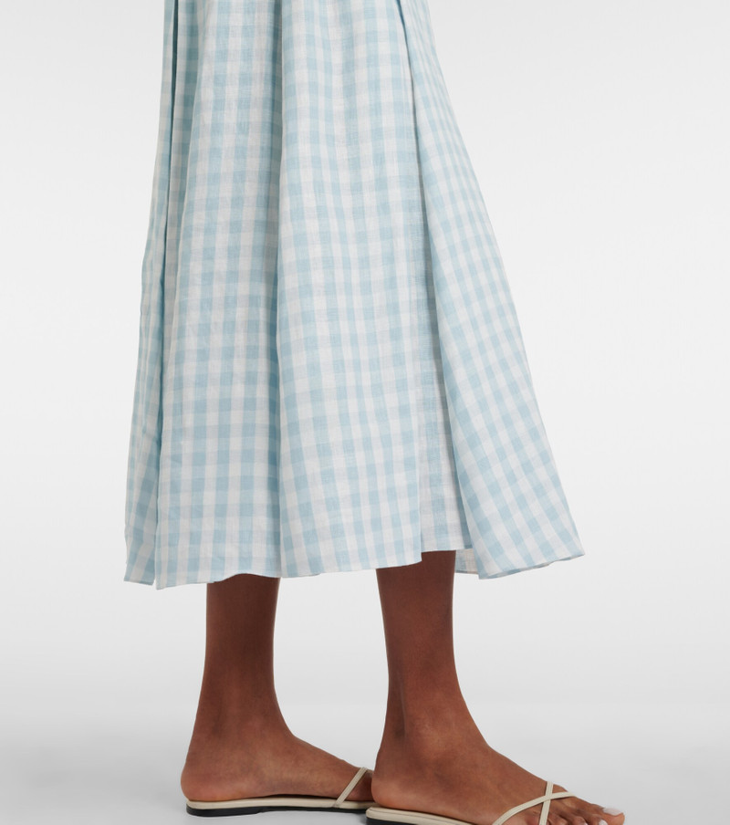 Adalee gingham midi dress 5