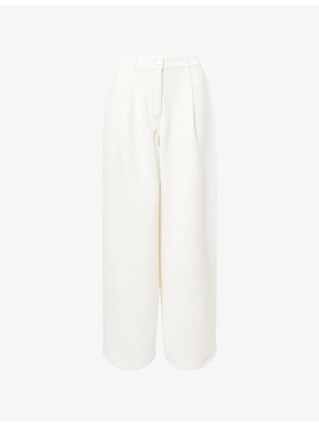 Saharper Pleat Cotton-Blend Trousers - 1