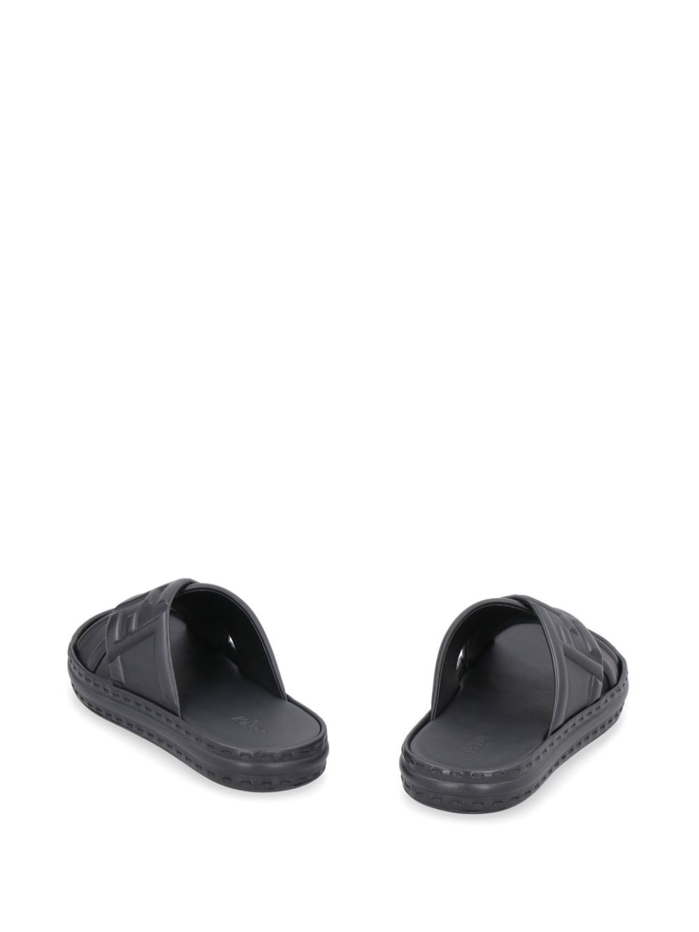 FF logo-embossed slide sandals - 3