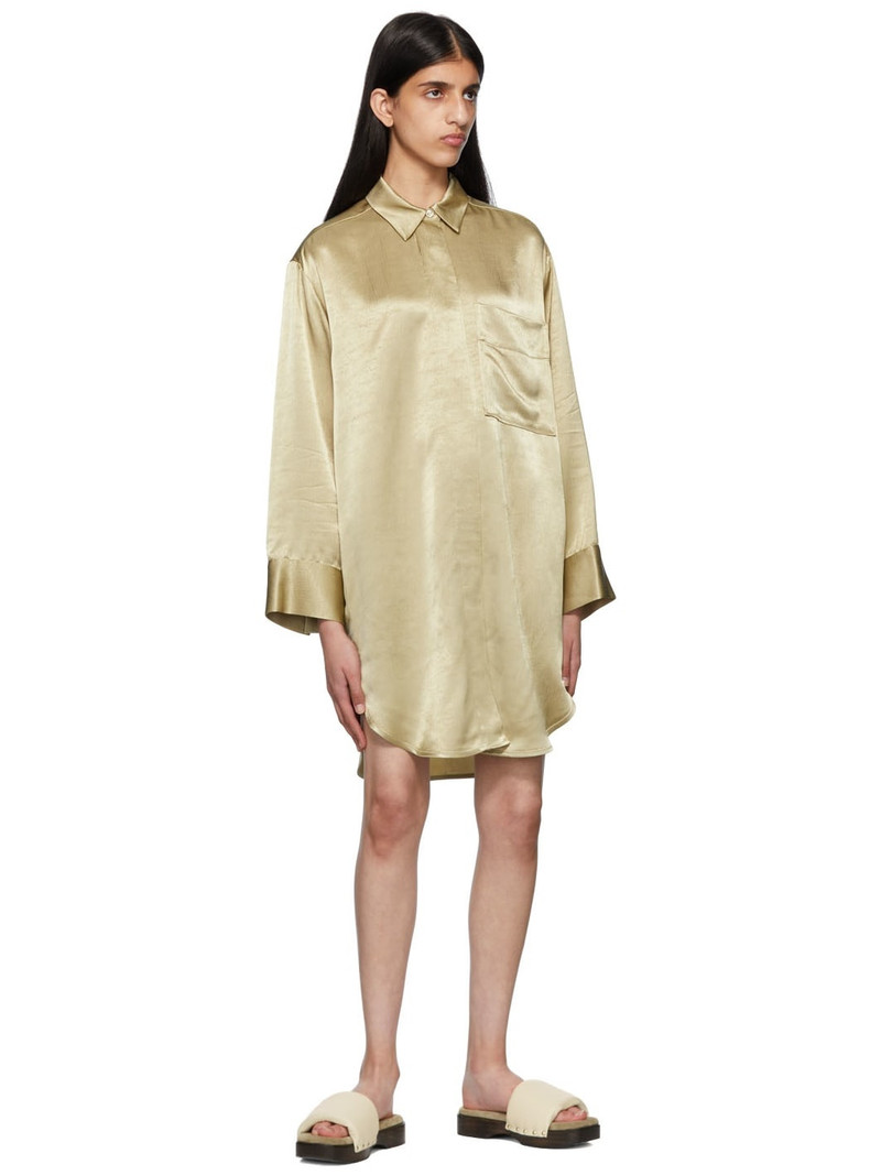 BY MALENE BIRGER Beige Olisse Minidress outlook