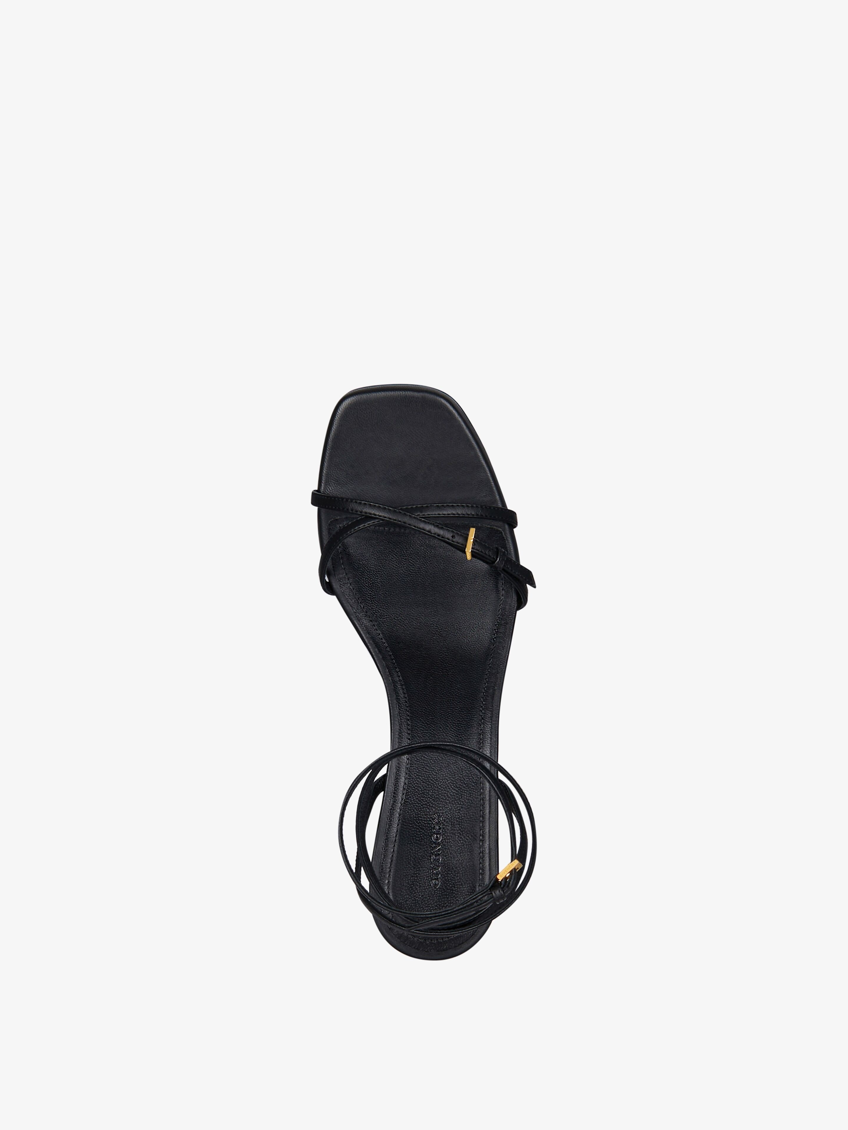 G CUBE SANDALS IN LEATHER - 4