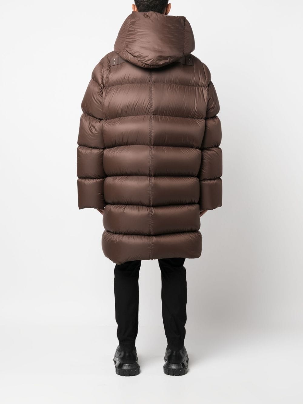 quilted puffer coat - 4