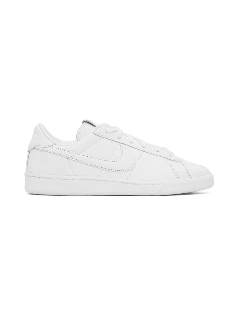 White Nike Edition Tennis Classic Sneakers - 1