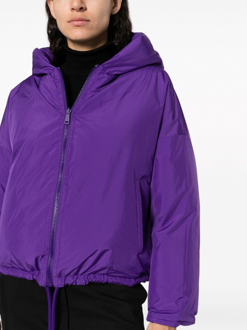 reversible quilted padded jacket - 6