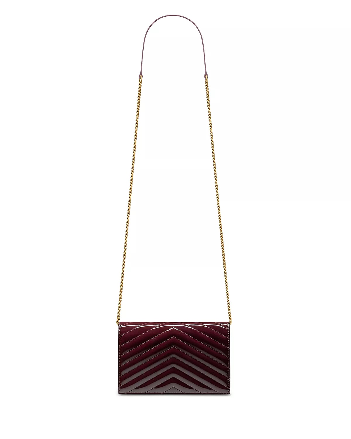 Cassandre Envelope Chain Wallet in Grain Leather - 6