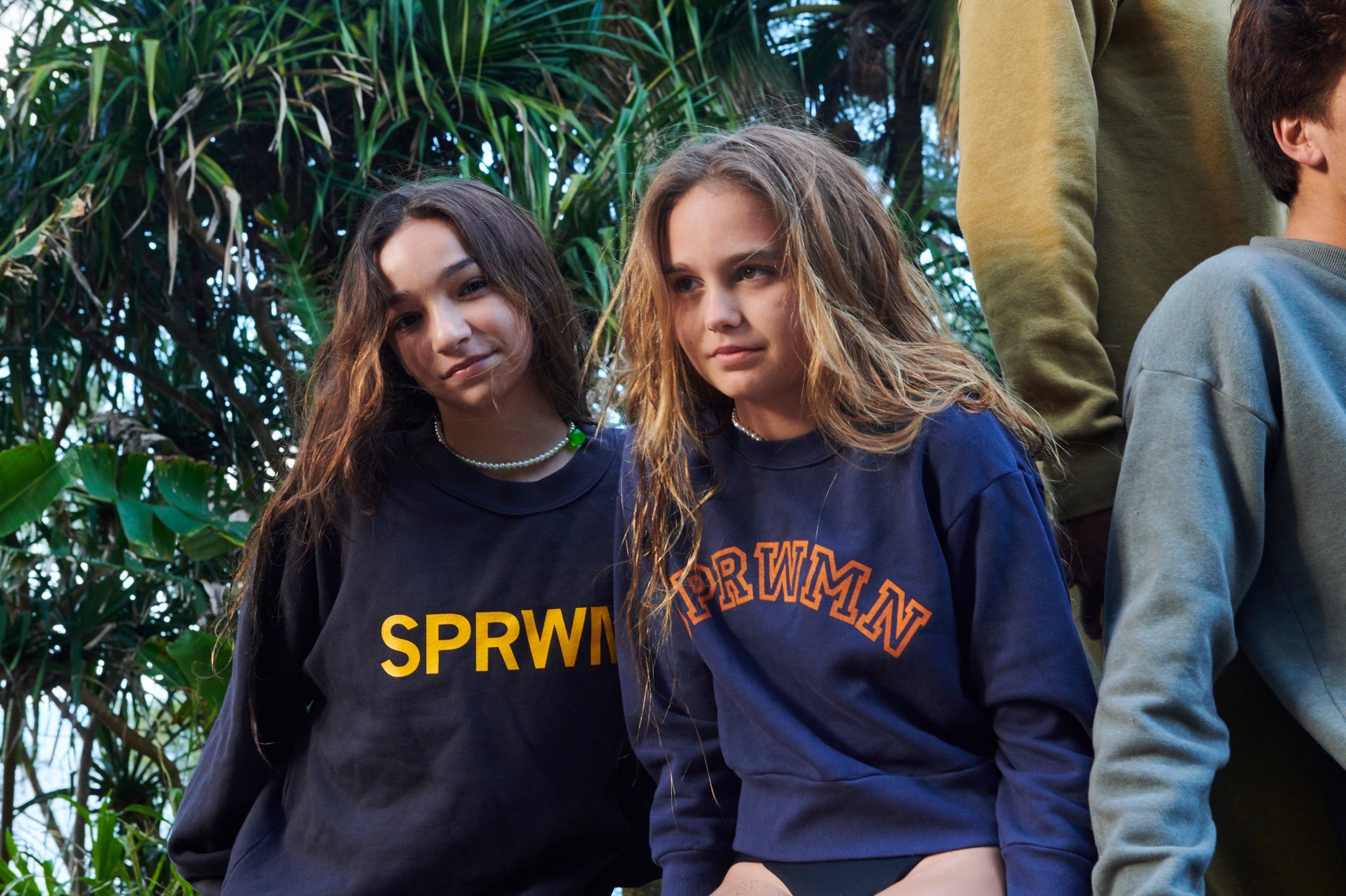 FADED BLACK COTTON LOGO SWEATSHIRT - 6