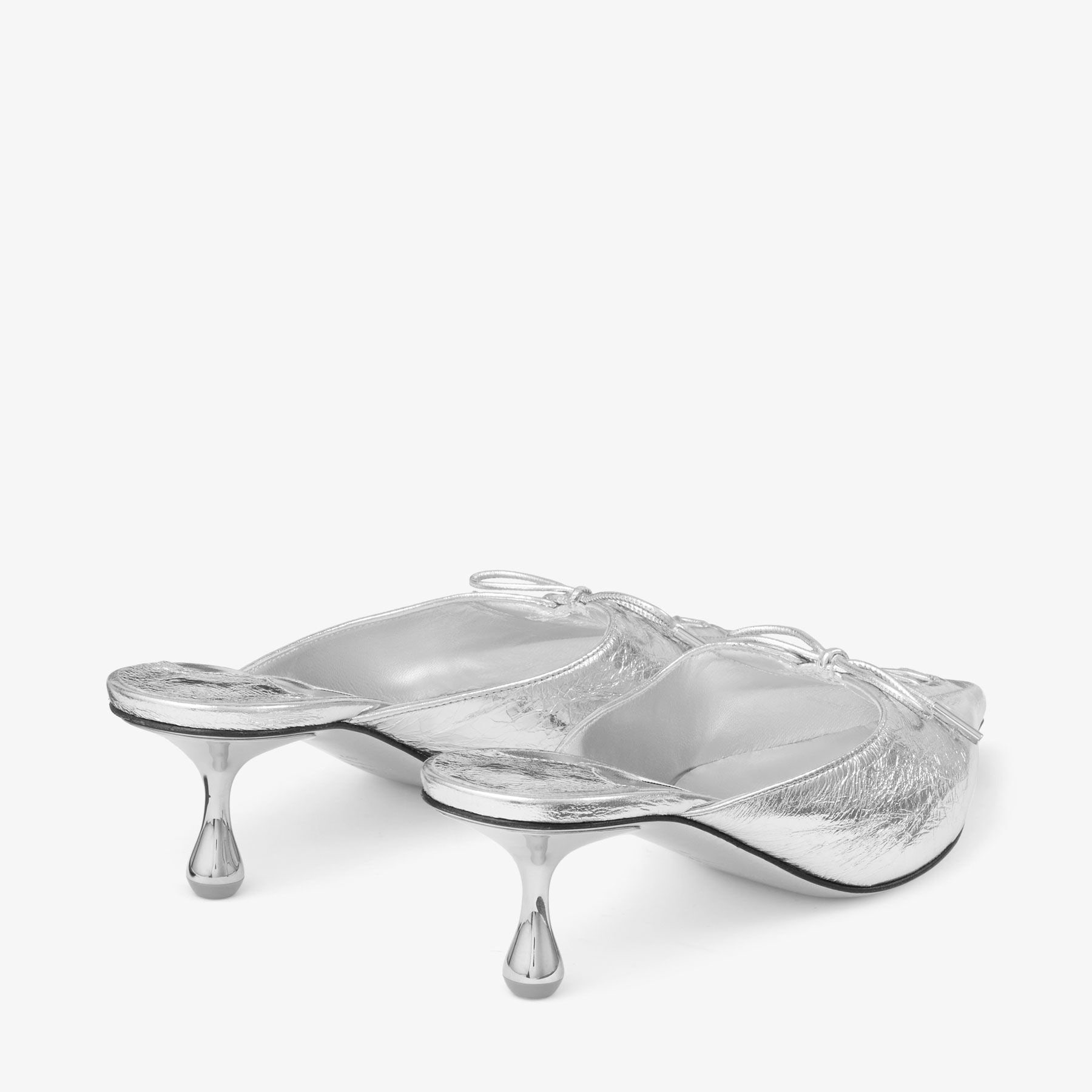 Scarlett Mule 50
Silver Leather Mule - 6