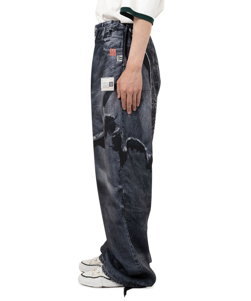 "T.A.T.A x MMY" Trompe-l'oeil Archive Printed Wide Pants 4