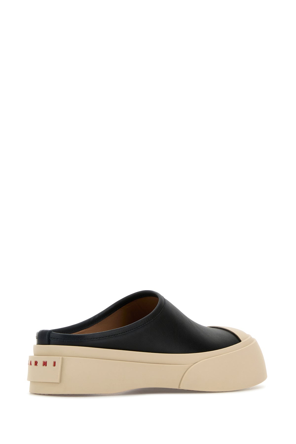 Black leather Pablo slippers - 3