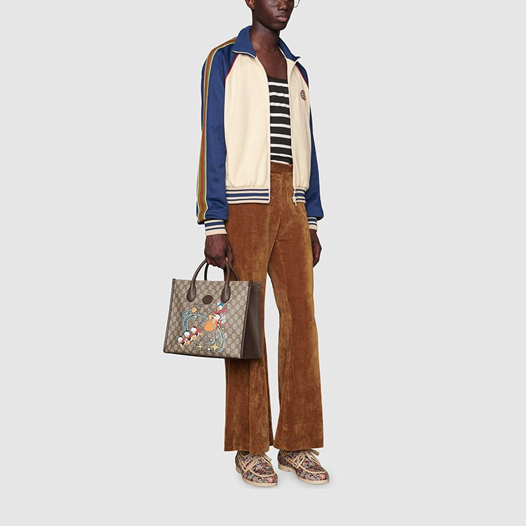 Gucci SS21 GG Patch Plain Knitted Zip Jacket For Men Multi-color 645207-XJC5O-9068 - 3
