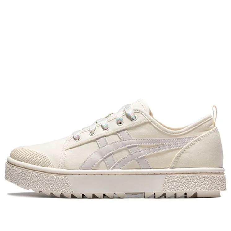 (WMNS) ASICS Court Trail Casual Shoes Beige/White 1203A147-750 - 1