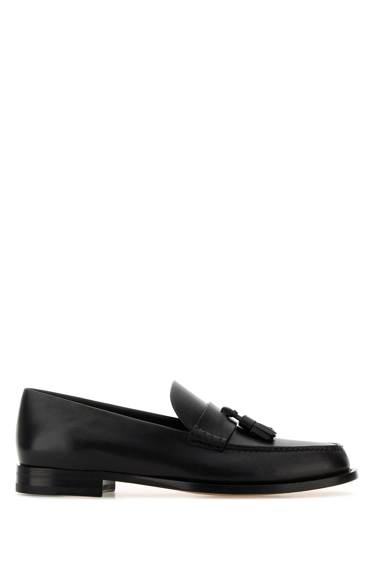 Black leather Novus loafers - 1