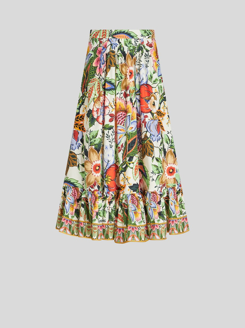 MULTICOLOURED BOUQUET SKIRT 1
