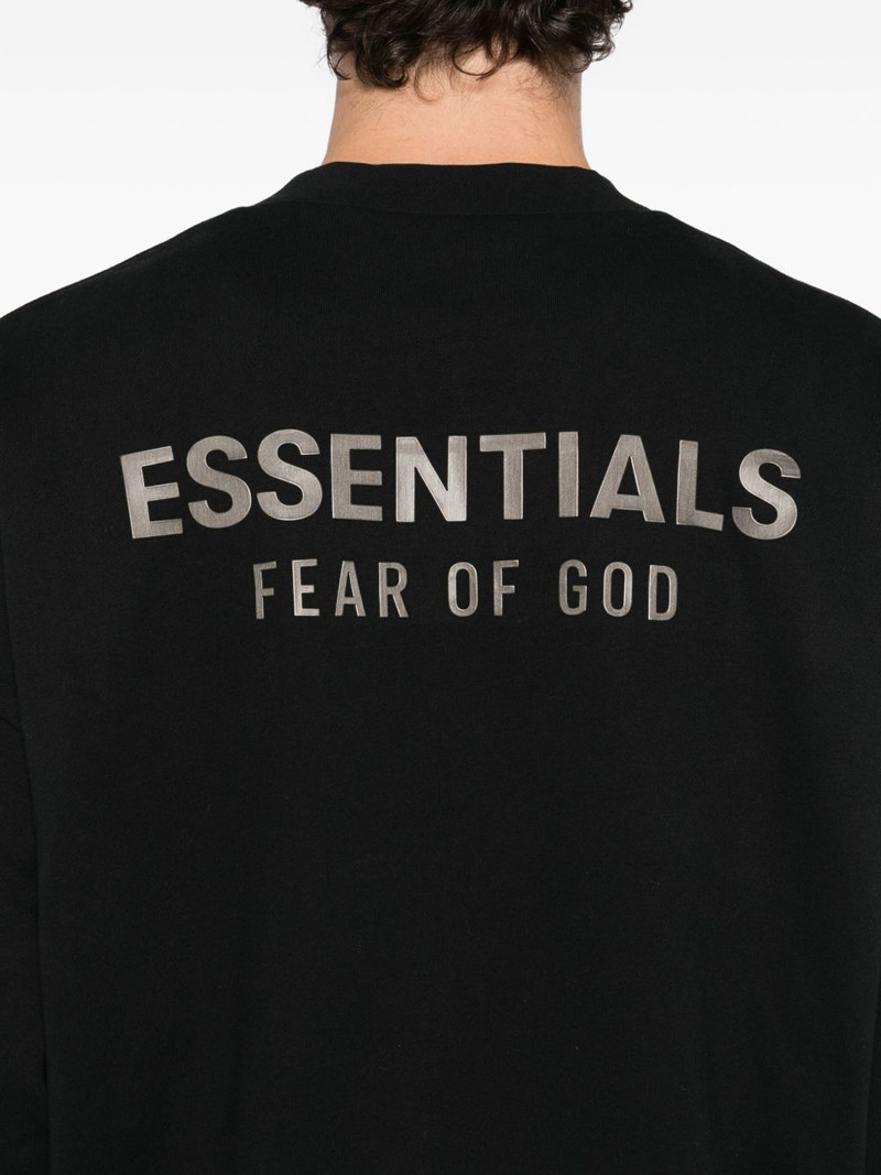 logo-embossed sweatshirt 5