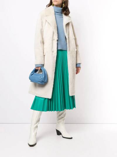 Yves Salomon lamb-fur midi coat outlook