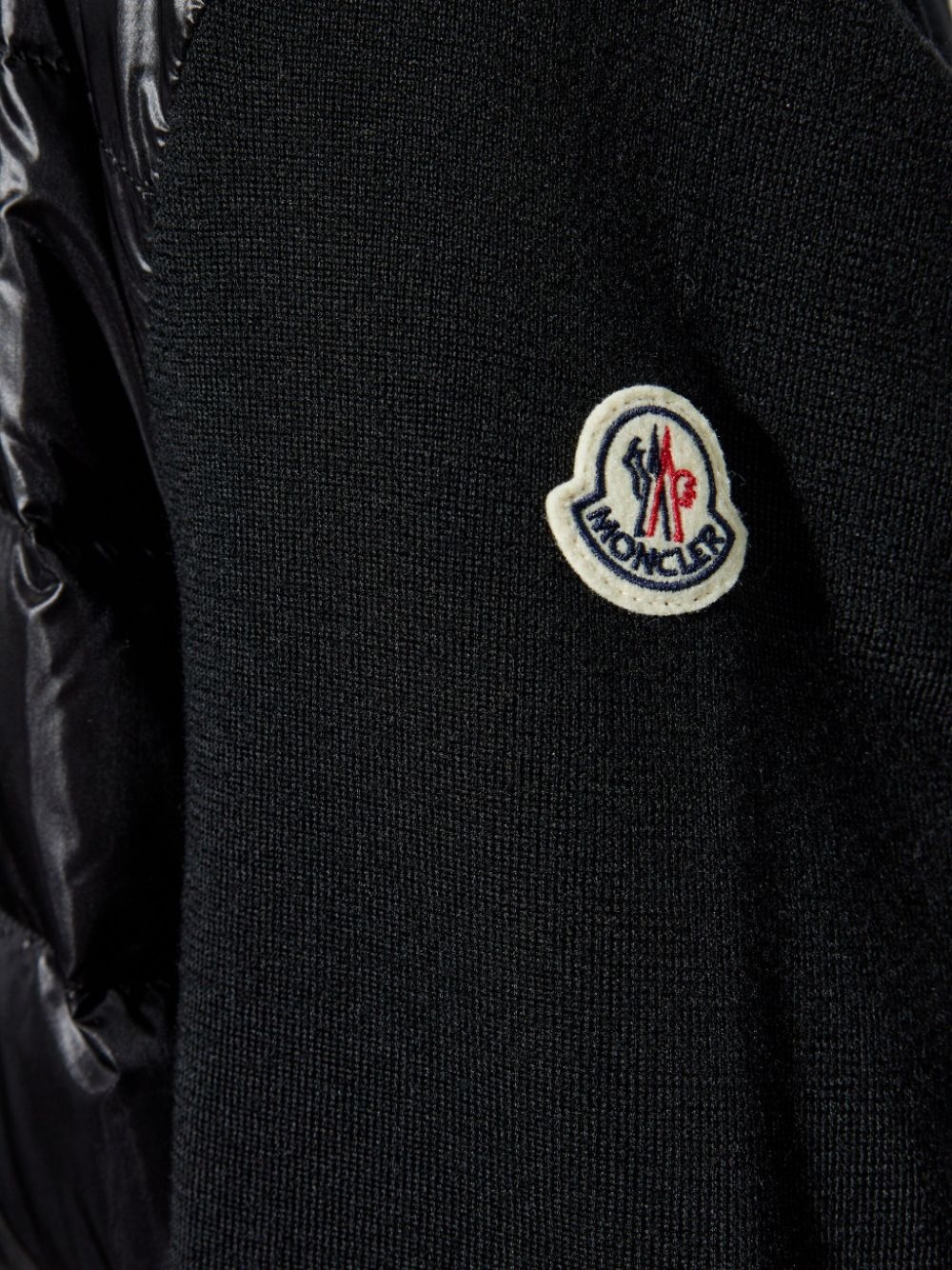 padded wool jacket - 5