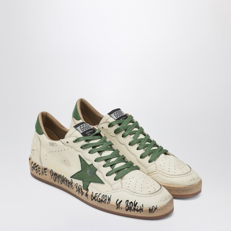 Golden Goose Sneaker Ballstar White/Green Men - 1