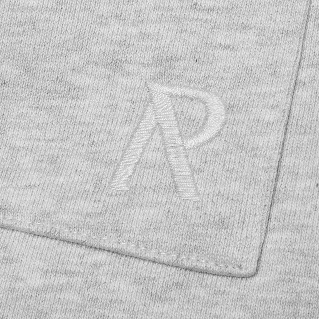 INITIAL SWEATSHORTS - ICE GREY MARL - 4