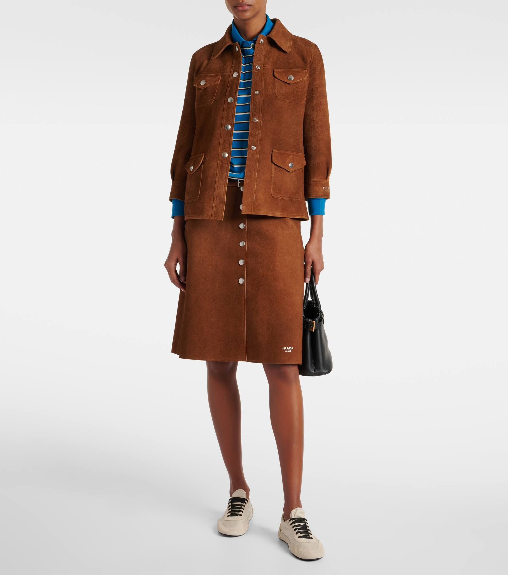 Suede overshirt - 2