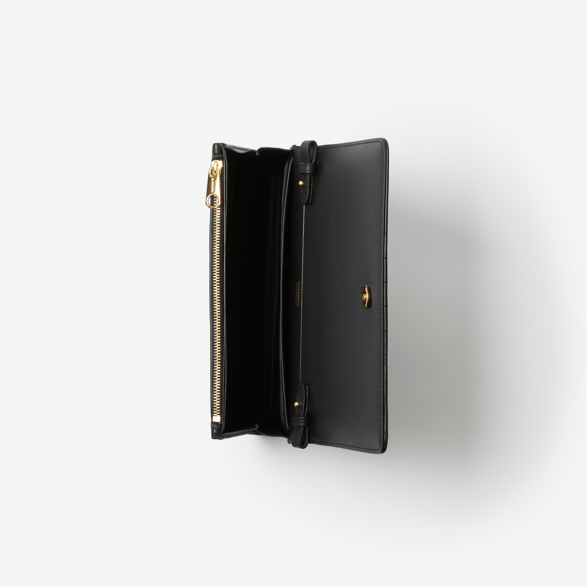 Quilted Leather Lola Wallet with Detachable Strap - 4
