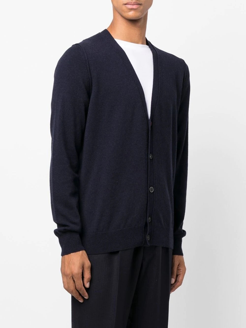 V-neck cashmere cardigan - 3