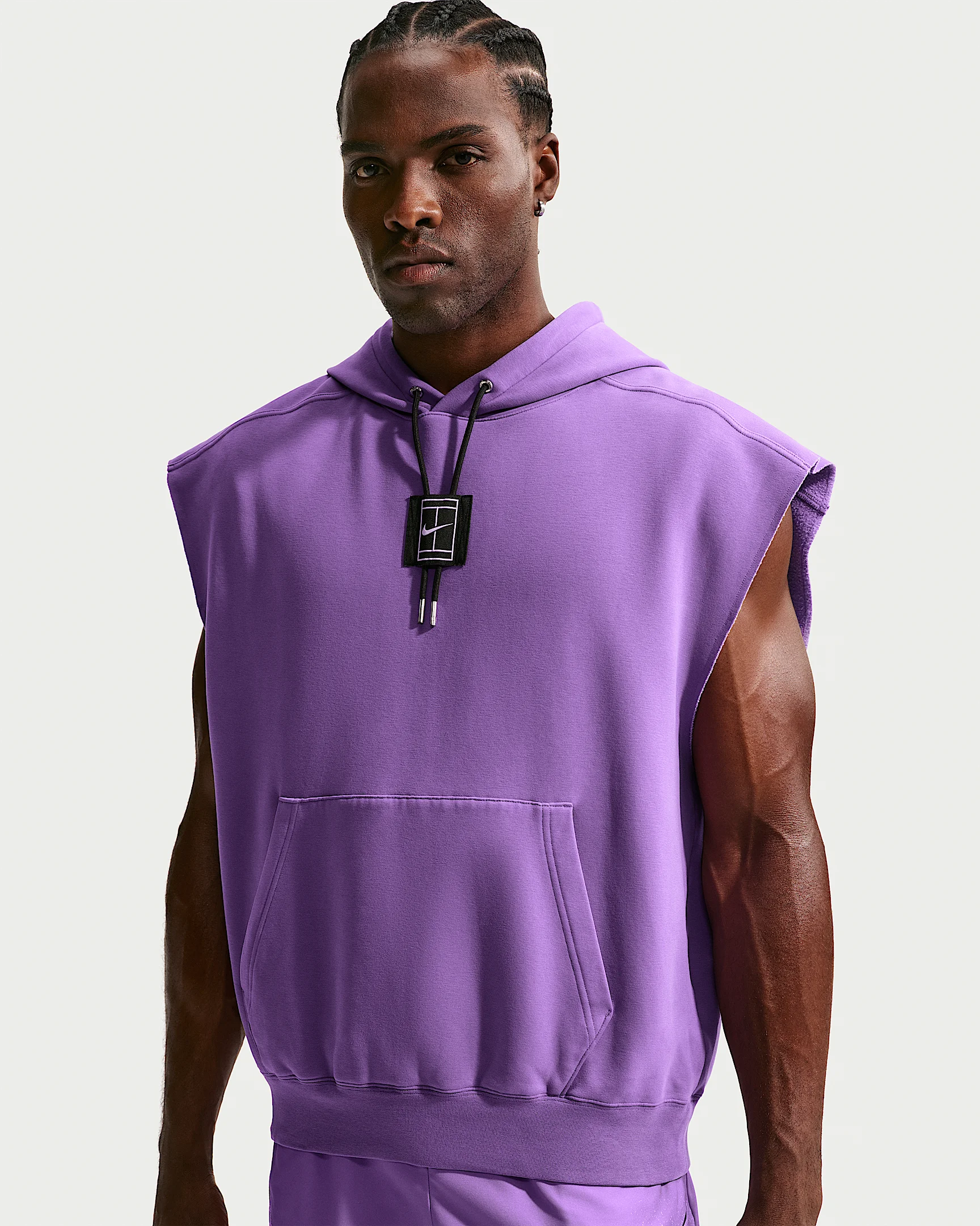 NikeCourt Slam Men's Tennis Sleeveless Pullover Hoodie - 1